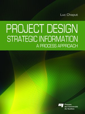 cover image of Project Design: Strategic Information